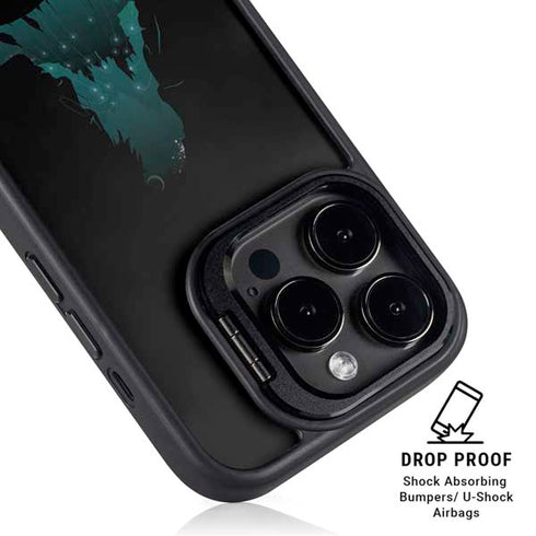 Wizarding World Harry Potter Hats and Hogwarts iPhone 15 Pro Kickstand Case