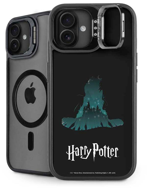 Wizarding World Harry Potter Hats and Hogwarts iPhone 16 Plus Kickstand Case