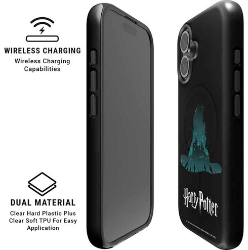 Wizarding World Harry Potter Hats and Hogwarts iPhone 16 Plus Magsafe Impact Case