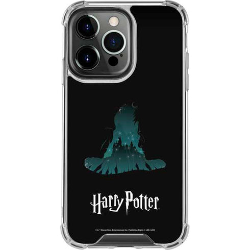 Wizarding World Harry Potter Hats and Hogwarts iPhone 16 Pro Max Clear Case