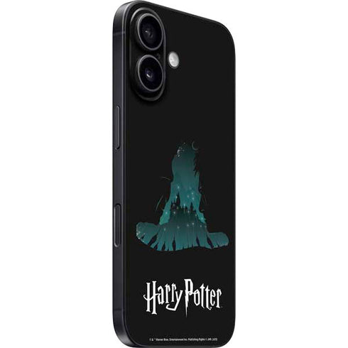 Wizarding World Harry Potter Hats and Hogwarts iPhone 16 Skin