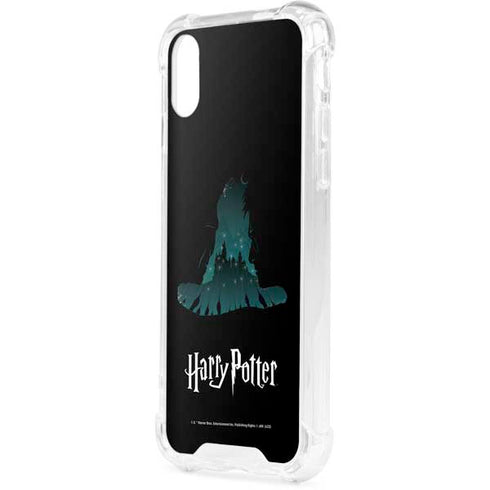 Wizarding World Harry Potter Hats and Hogwarts iPhone XS Clear Case
