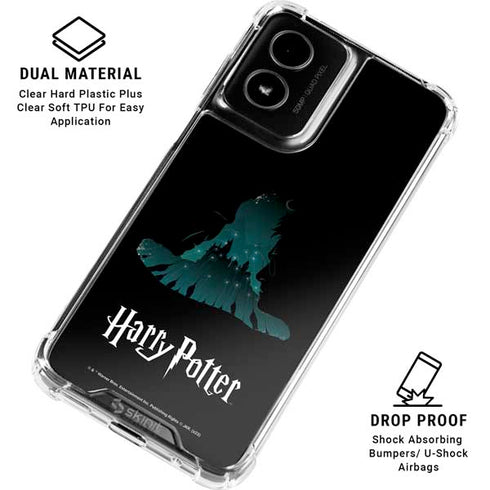 Wizarding World Harry Potter Hats and Hogwarts Moto G Power 5G (2024) Clear Case