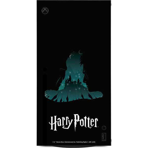 Wizarding World Harry Potter Hats and Hogwarts XBox Series X Digital Edition Console Skin