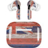 Hawaiian Flag Dark Wood AirPods Skins