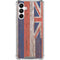 Hawaiian Flag Dark Wood Galaxy A16 5G Clear Case