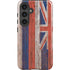Hawaiian Flag Dark Wood Galaxy S25 Plus Impact Case