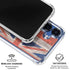 Hawaiian Flag Dark Wood Galaxy S25 Clear Case