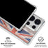 Hawaiian Flag Dark Wood Galaxy S25 Ultra Clear Case
