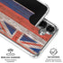 Hawaiian Flag Dark Wood Galaxy S26 Clear Case
