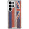 Hawaiian Flag Dark Wood Galaxy S26 Ultra Clear Case