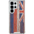 Hawaiian Flag Dark Wood Galaxy S26 Ultra Clear Case