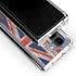 Hawaiian Flag Dark Wood Galaxy Z Fold5 5G Clear Case