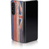 Hawaiian Flag Dark Wood Galaxy Z Fold5 5G Skin
