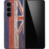 Hawaiian Flag Dark Wood Galaxy Z Fold5 5G Skin