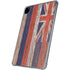 Hawaiian Flag Dark Wood iPad Pro 11in (2024) Clear Case