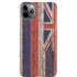 Hawaiian Flag Dark Wood iPhone Cases