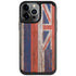 Hawaiian Flag Dark Wood iPhone Cases