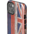 Hawaiian Flag Dark Wood iPhone 15 Impact Case