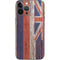 Hawaiian Flag Dark Wood iPhone 15 Pro Max Skin