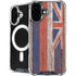 Hawaiian Flag Dark Wood iPhone 16 MagSafe Case