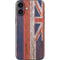 Hawaiian Flag Dark Wood iPhone 16 Plus Skin