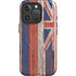 Hawaiian Flag Dark Wood iPhone 16 Pro Magsafe Impact Case