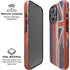 Hawaiian Flag Dark Wood iPhone 16 Pro Magsafe Impact Case