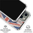 Hawaiian Flag Dark Wood iPhone 16 Pro Max Clear Case