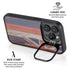 Hawaiian Flag Dark Wood iPhone 16 Pro Max Kickstand Case