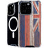 Hawaiian Flag Dark Wood iPhone 16 Pro Max MagSafe Case