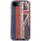 Hawaiian Flag Dark Wood iPhone 16e Clear Case
