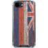 Hawaiian Flag Dark Wood iPhone 16e Clear Case