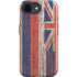 Hawaiian Flag Dark Wood iPhone 16e Impact Case