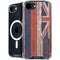 Hawaiian Flag Dark Wood iPhone 16e MagSafe Case
