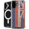 Hawaiian Flag Dark Wood iPhone 17 MagSafe Case