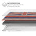 Hawaiian Flag Dark Wood MacBook Pro 14in (2021-24) Case plus Skin