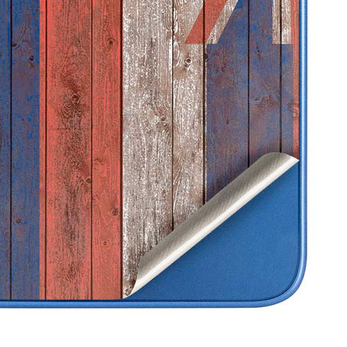 Hawaiian Flag Dark Wood Moto G Play 4G (2024) Skin