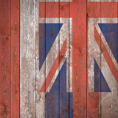 Hawaiian Flag Dark Wood Moto G6 Skin