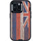 Hawaiian Flag Dark Wood Otterbox Defender iPhone Skin