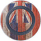 Hawaiian Flag Dark Wood Wireless Charger Skin