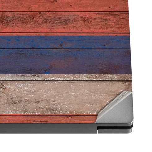 Hawaiian Flag Dark Wood Dell XPS Skin