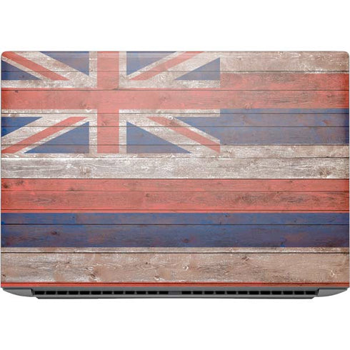 Hawaiian Flag Dark Wood HP ZBook Fury 16 G10 Skin