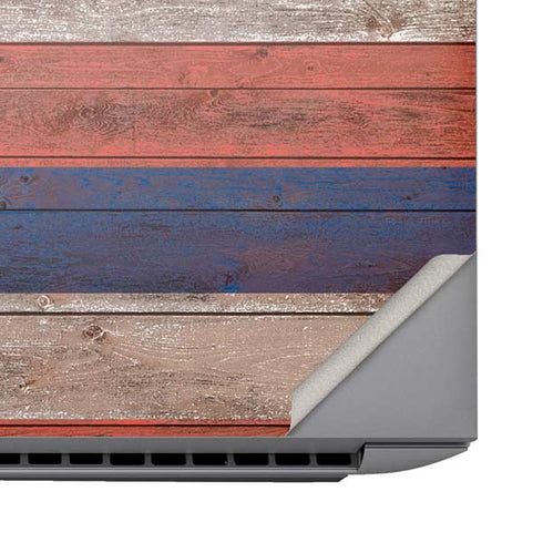 Hawaiian Flag Dark Wood HP ZBook Fury 16 G10 Skin