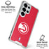 NBA Atlanta Hawks Distressed Galaxy S26 Ultra Clear Case