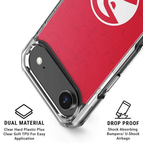 NBA Atlanta Hawks Distressed iPhone 17 Air Clear Case