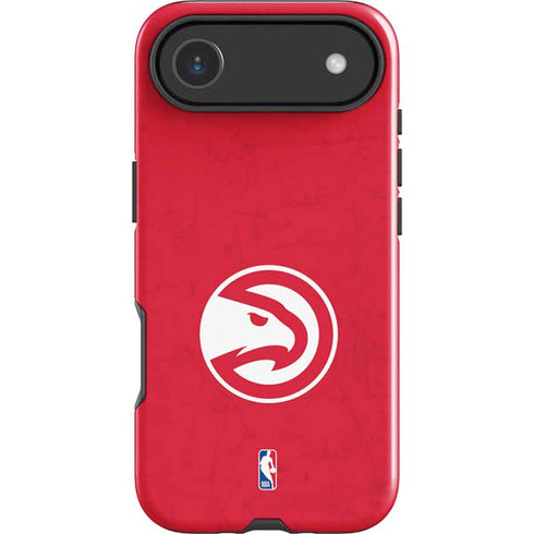 NBA Atlanta Hawks Distressed iPhone 17 Air Impact Case