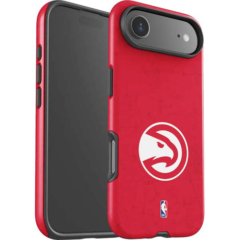 NBA Atlanta Hawks Distressed iPhone 17 Air Impact Case