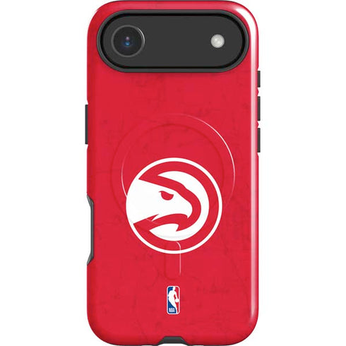 NBA Atlanta Hawks Distressed iPhone 17 Air Magsafe Impact Case