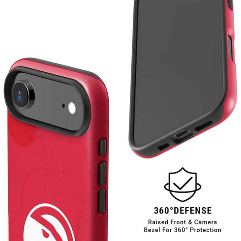 NBA Atlanta Hawks Distressed iPhone 17 Air Magsafe Impact Case
